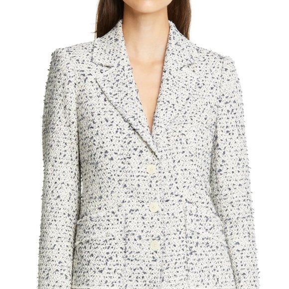 Rebecca Taylor Eyelash Tweed Jacket Blazer 4 - Picture 1 of 7